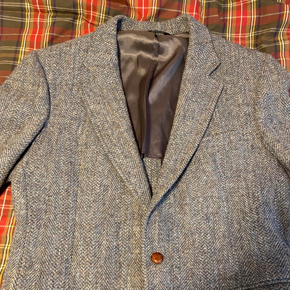 Harris Tweed 44 Long Sportcoat